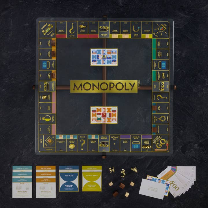 WS Game Company - Wholesale Board Game - Monopoly Prisma Glass Edition