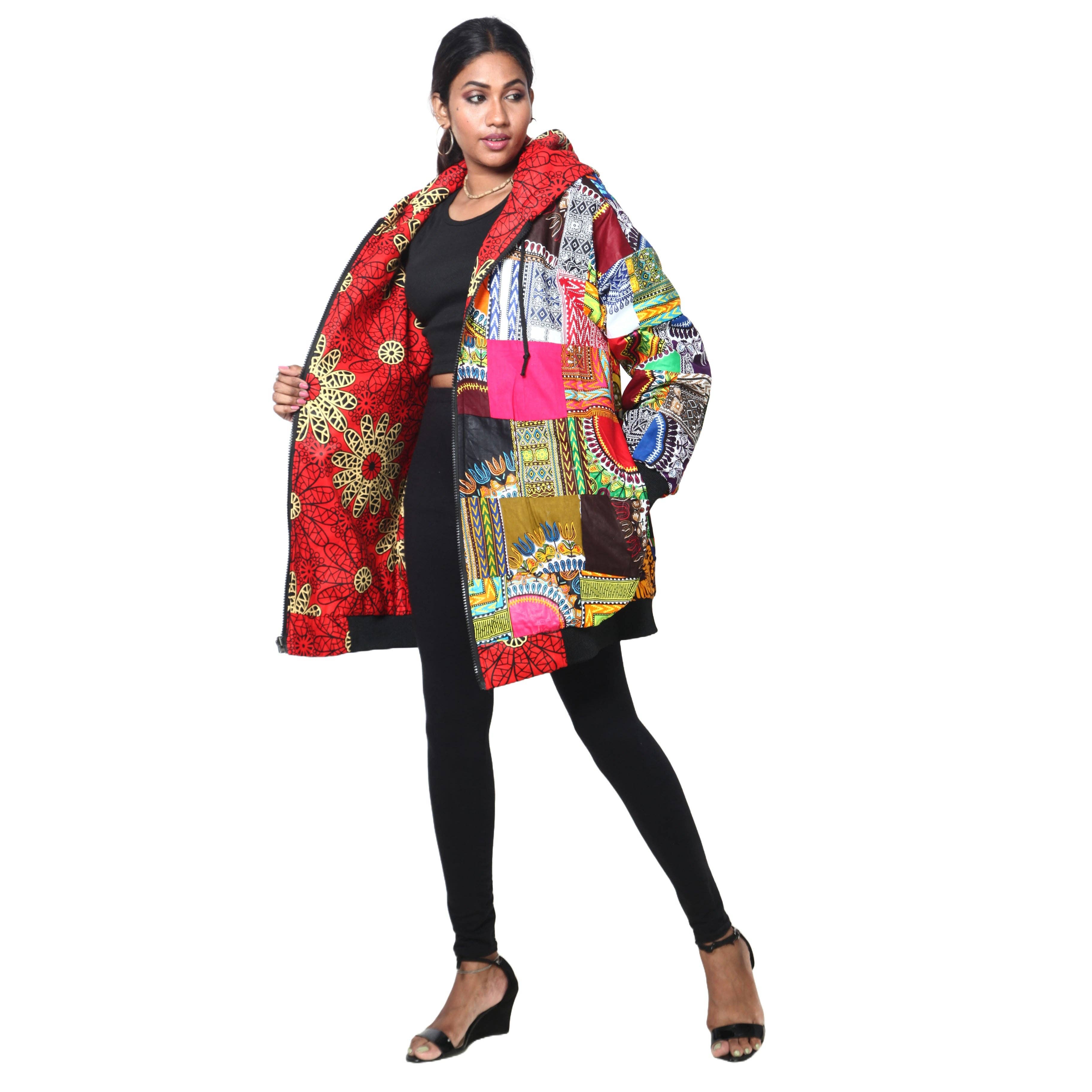 African Stars - Wholesale Retailer Display - Apparel - Unisex Reversible Jacket -- FI-2727