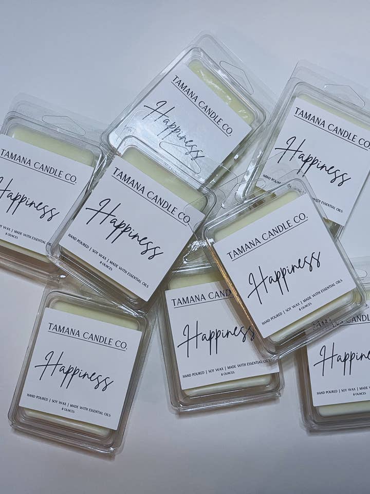 Happiness Wax Melt for wholesale by Tamana Candle Co.