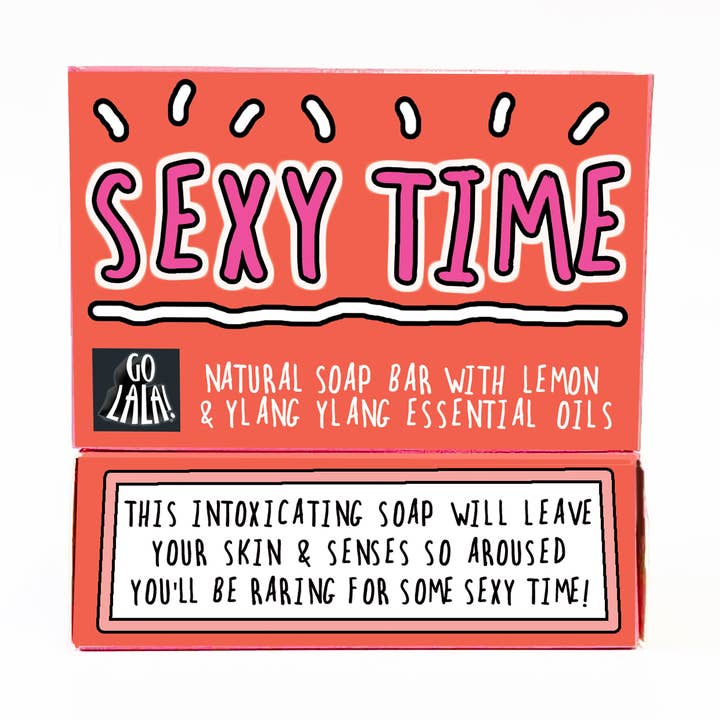 Sexy Time Soap Lemon & Ylang Ylang Funny Gift for wholesale by Go La La