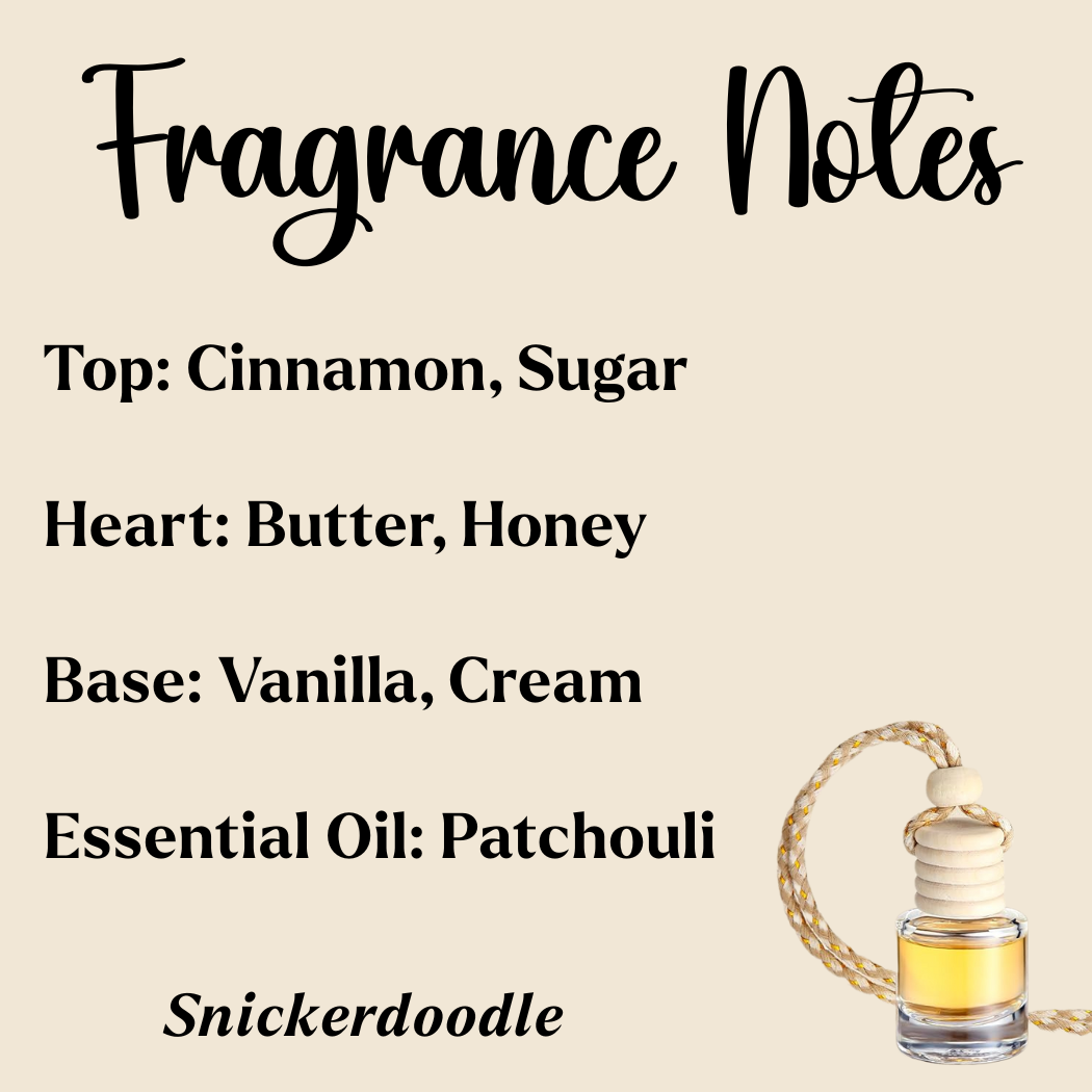 Honey Jar Creations - Wholesale Car Freshener - Unisex - Hanging Car Diffusers | Cinnamon Sugar Cookie | Made in USA4