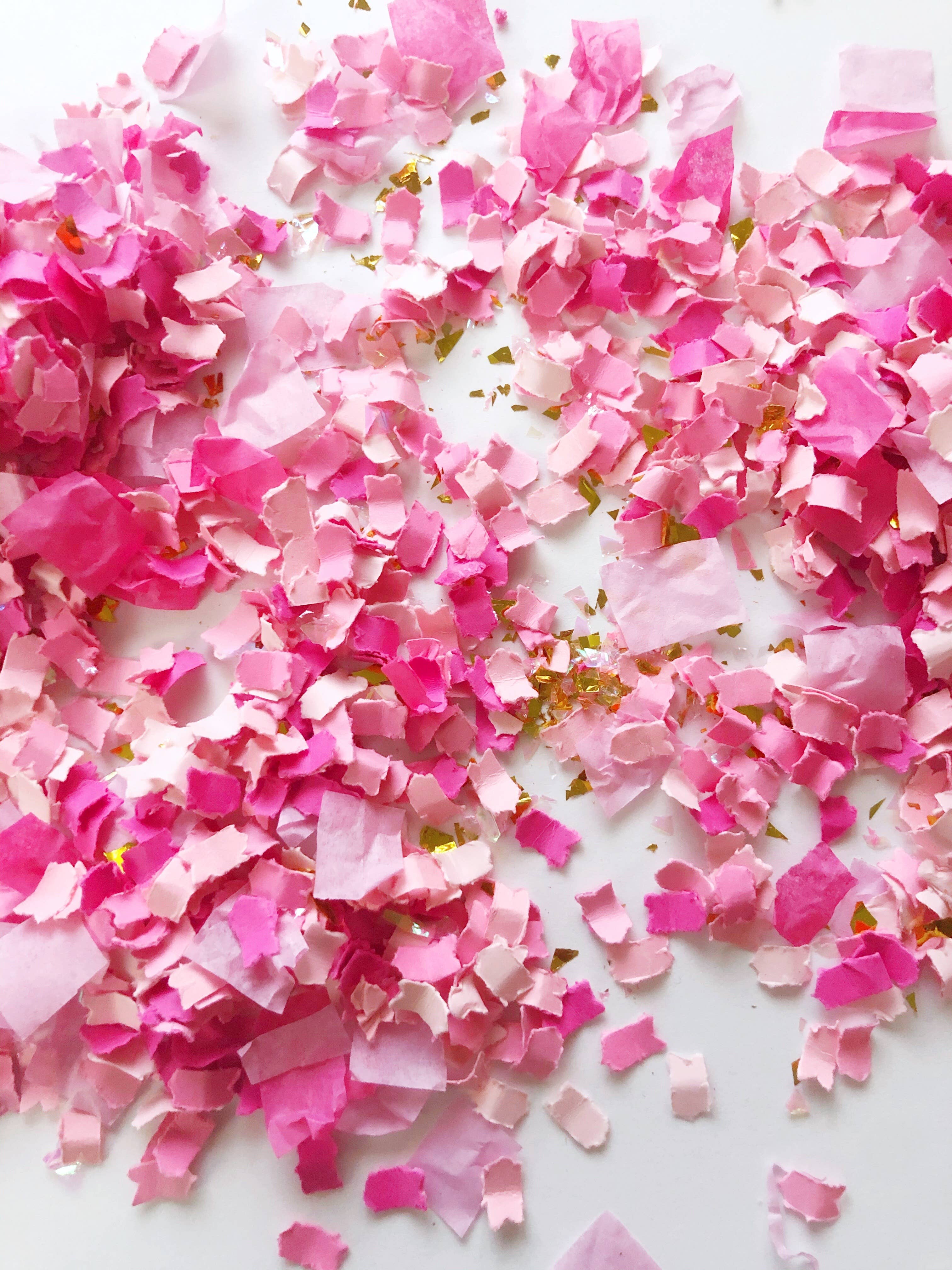 Announce Divinely – wholesale Confetti – Pretty in Pink Confetti Mix1