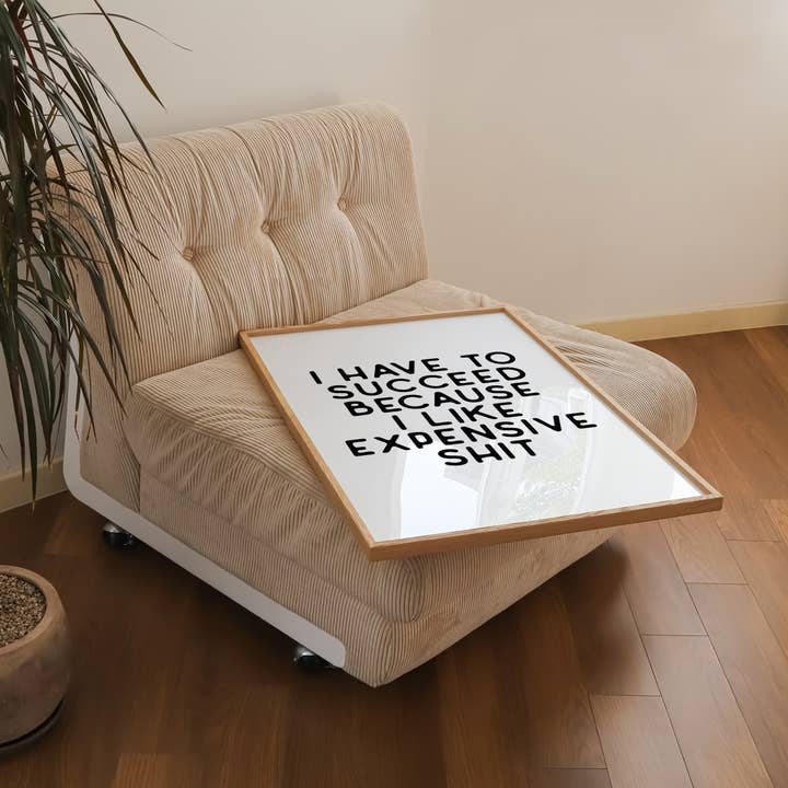 KIKIANDNIM - Wholesale Art Print - Funny Office Wall Art Print | Expensive Shit2