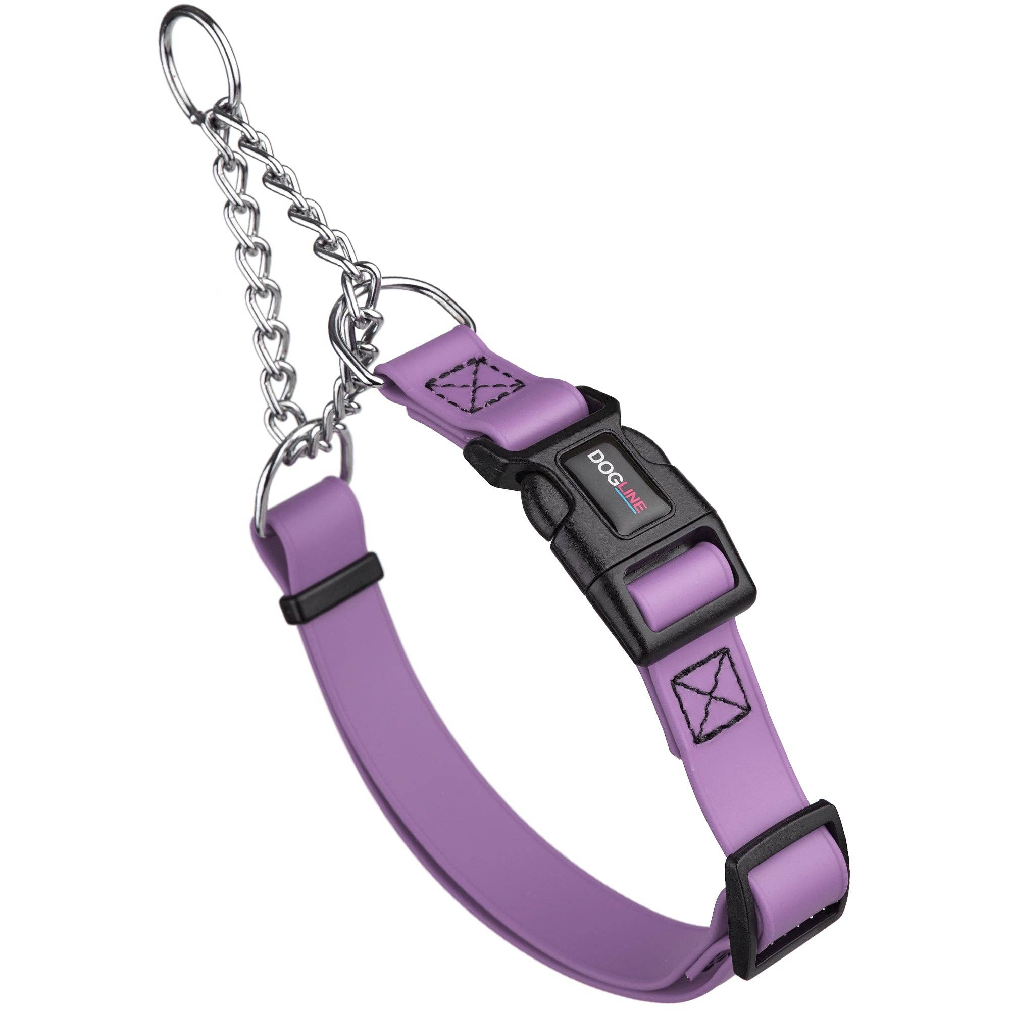 Dogline - Vente Collier – chien - Collier martingale ajustable en Biothane avec boucle à dégagement rapide13