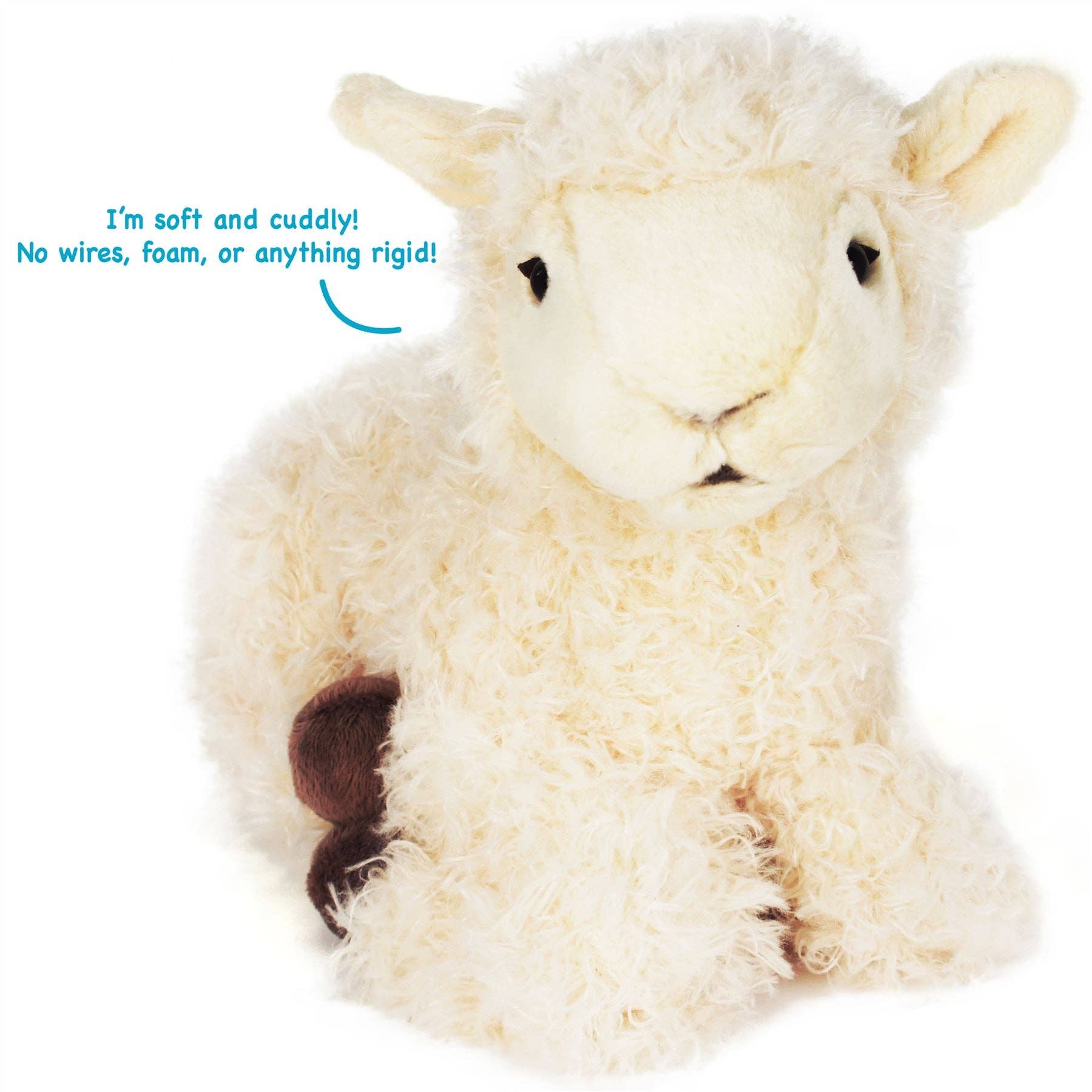 VIAHART Toy Co. – wholesale Stuffed/plush toy – Kids & baby – Shooky The Sheep | 10 Inch Stuffed Animal Plush4