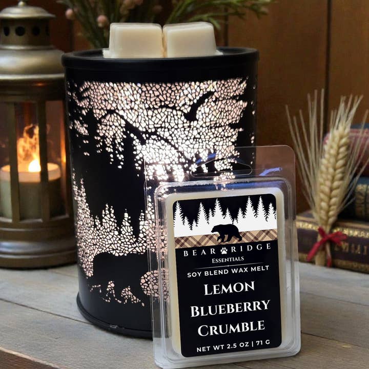 Citroen Bosbes Kruimel Wax Melt voor wholesale door Bear Ridge Essentials