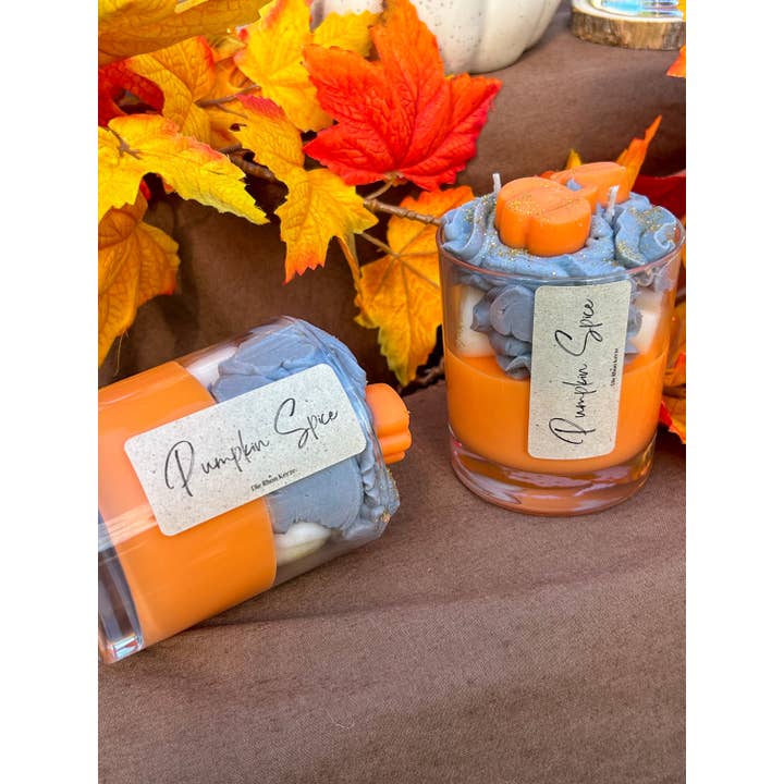 Die Rhoen Kerze – Großhandel Kerze im Glas / gefüllte Kerze – Pumpkin Spice Food Kerze1