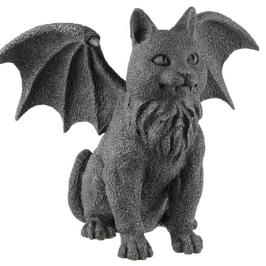 Winged Cat Gargoyle for wholesale by Pacific Trading