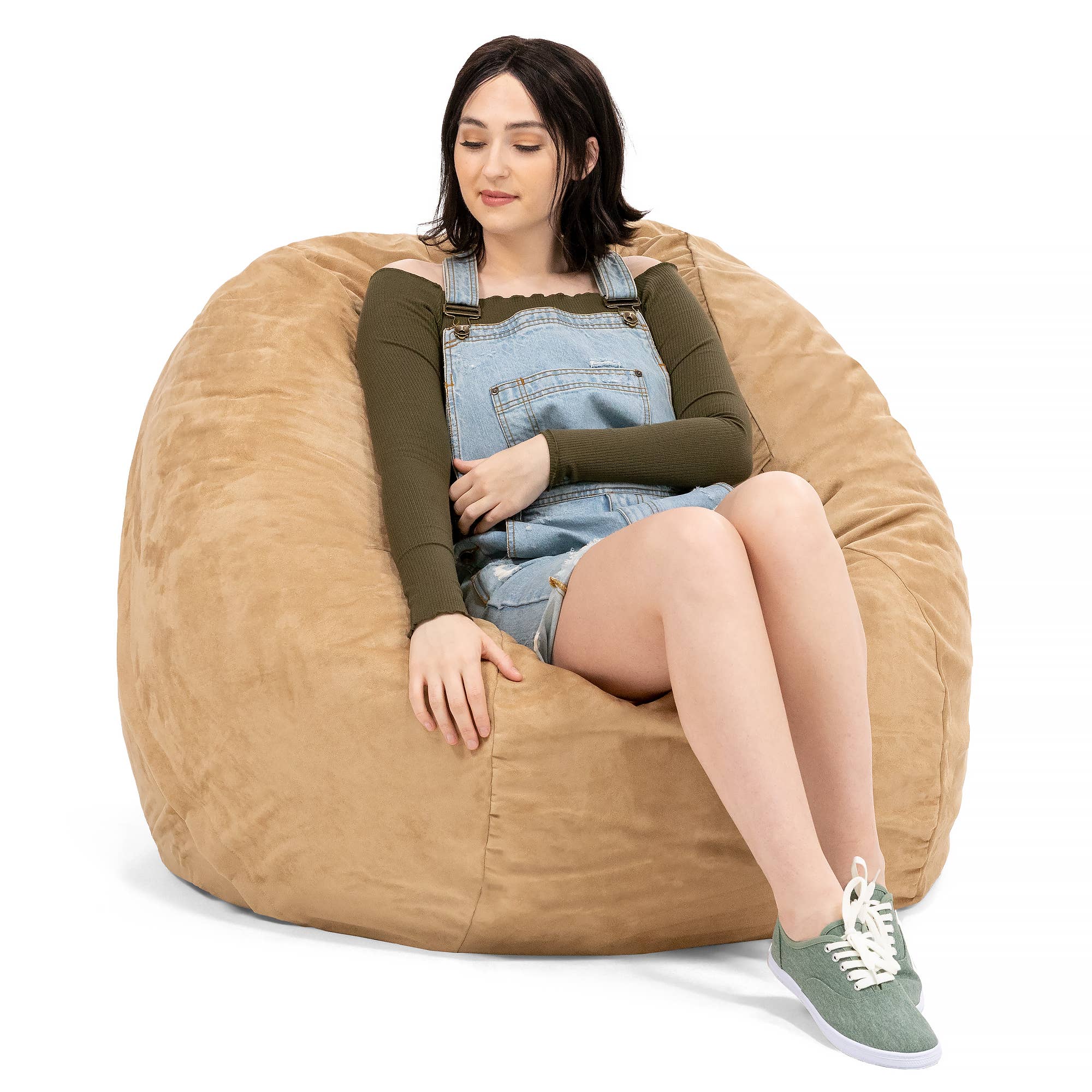 LuvU - Wholesale Chair - Jaxx Saxx 4 Foot Round Bean Bag w/ Removable Cover23