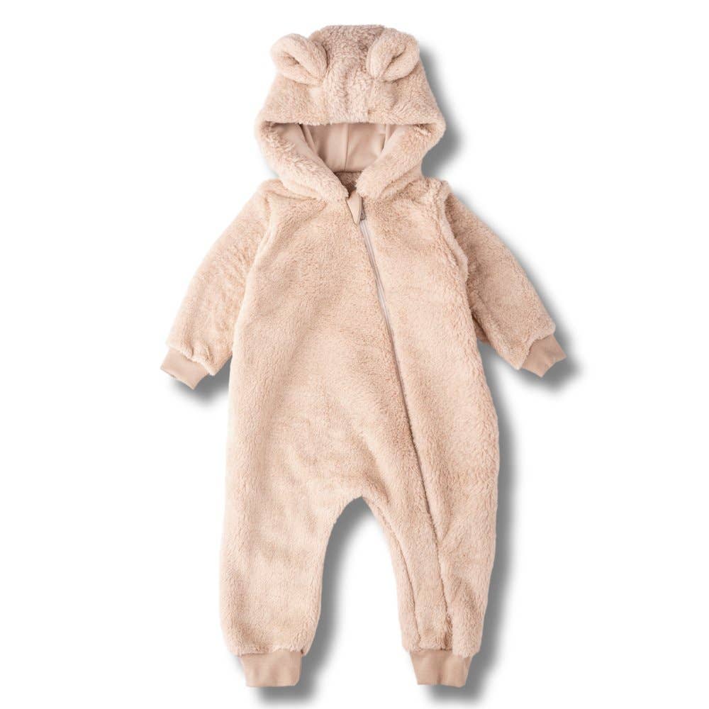 PUFFI – Großhandel Strampler – Baby – Kinder Overall TEDDY HELLBEIGE0