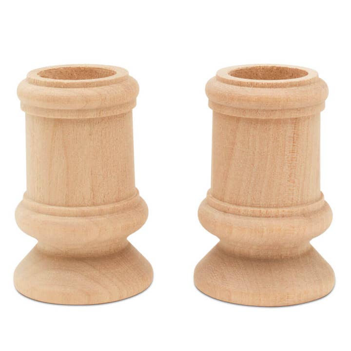 Woodpeckers Crafts - Wholesale Candle Holder - 2-1/2" Classic Wooden Candle Cup