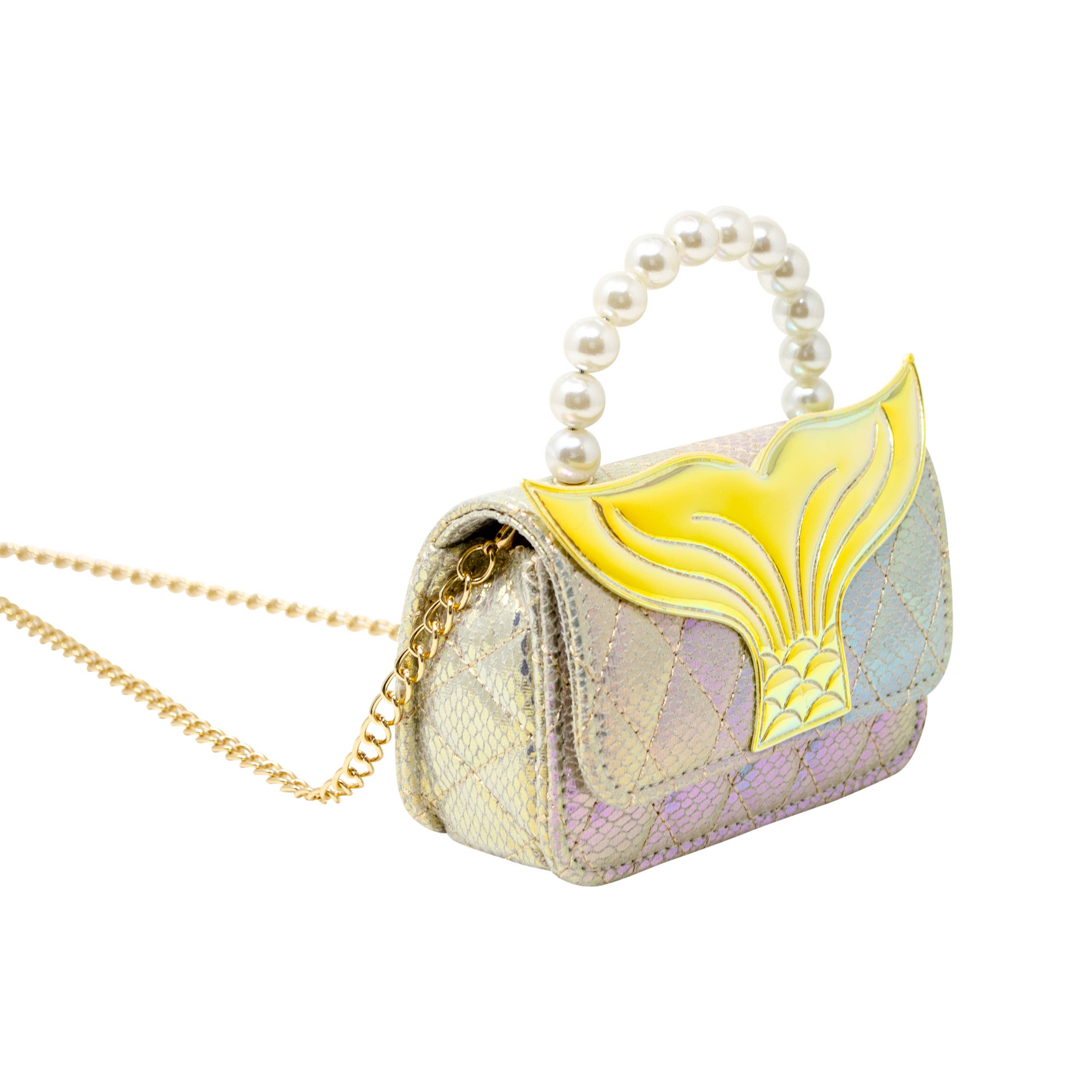 Tiny Treats and ZOMI GEMS - Vente Sac à bandoulière – enfant - Sac Queue de Sirène avec Poignée10