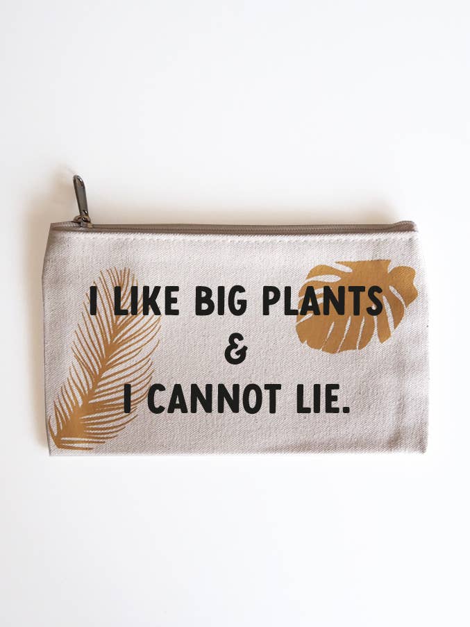 Big Plants Accessories Pouch Bag for wholesale by CloudsandCurrents