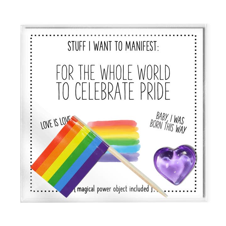 Stuff I Want To Manifest: For the World To Celebrate Pride for wholesale by warm human