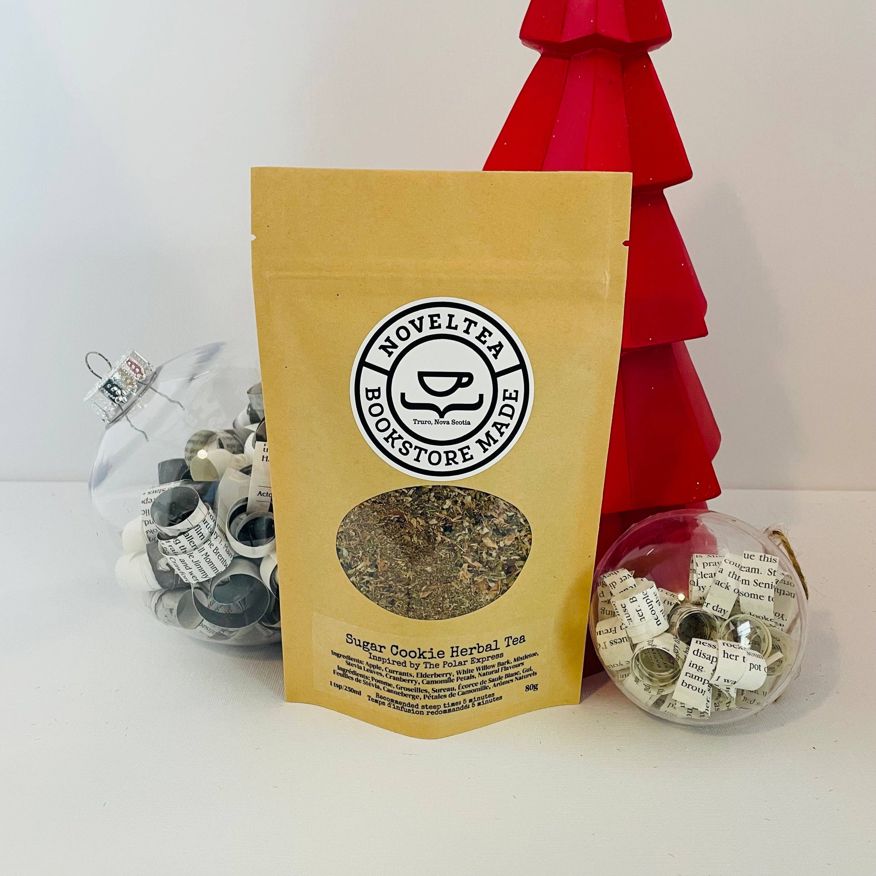 NovelTea Bookstore & Gifts - Vente Thé en vrac - Tisane aux biscuits sucre inspirée du film Le Pôle Express5