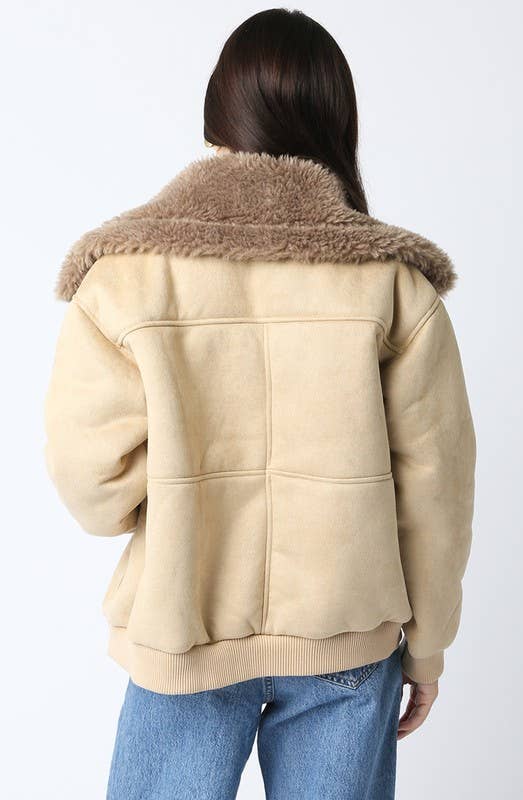 Taupe Molly Jacket for wholesale on Faire2