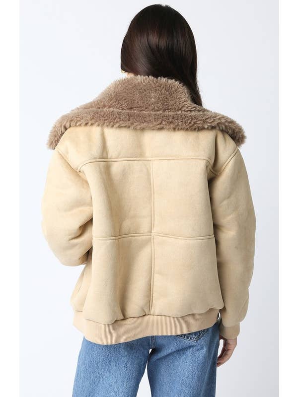 Taupe Molly Jacket for wholesale on Faire2