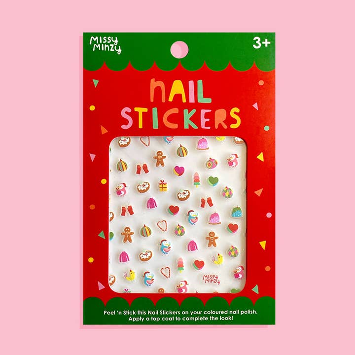Missy Minzy - Wholesale Nail art/decal - Christmas Nail Stickers, Wearable Art, Nail Art0
