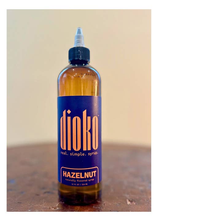 Dioko Flavors LLC - Wholesale Flavored Syrup - Dioko Premium Simple Syrup, 12 fl. oz Hazelnut5