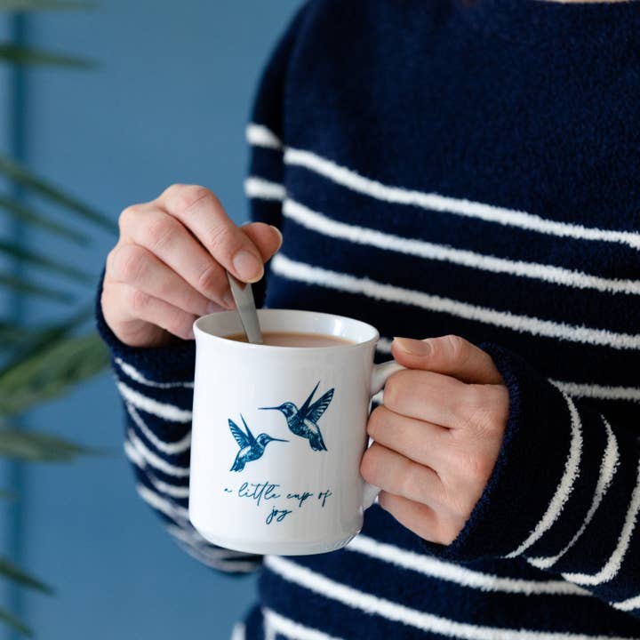 Personalised Hummingbird Mug for wholesale by The Gifting Knot Ltd