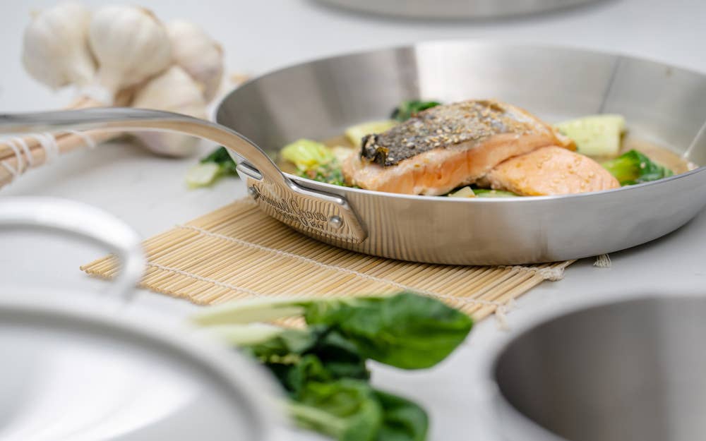 samuel groves - Wholesale Pan - Classic 20cm Stainless Steel Triply Frypan7