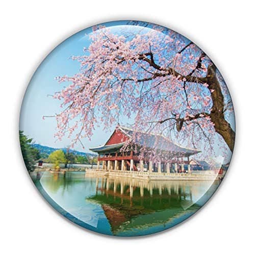 Presse-papiers Seoul dans une boîte cadeau pour la vente par City Souvenirs