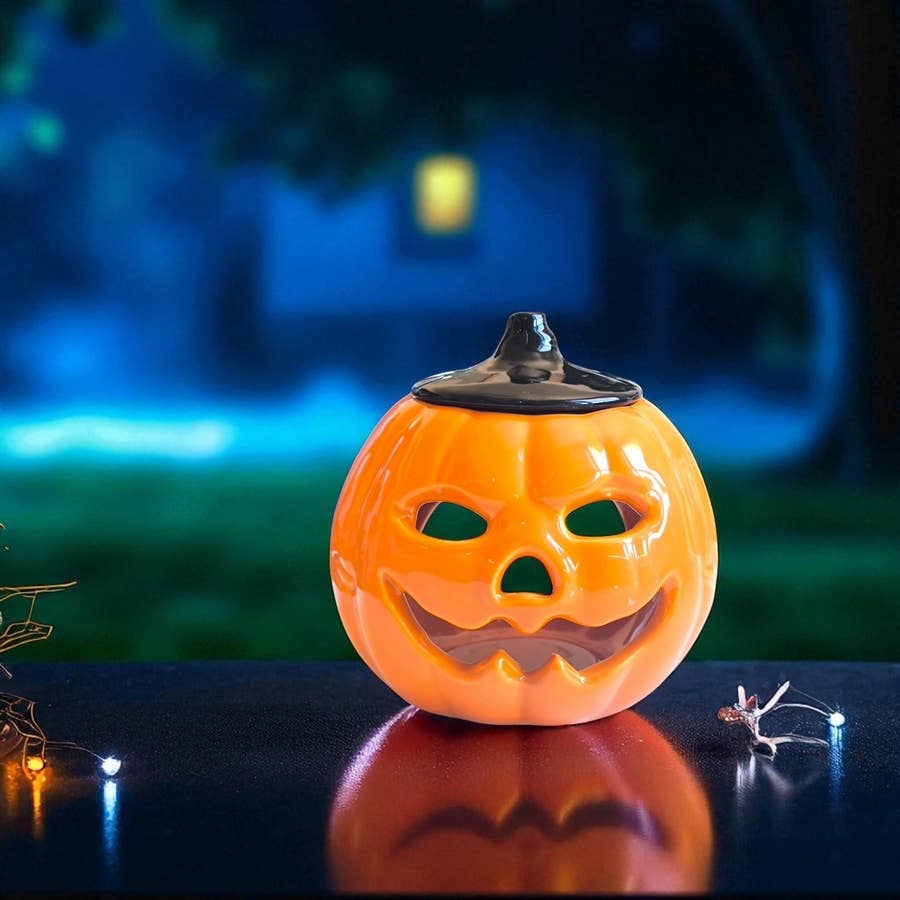 Zen'Arôme - Wholesale Oil Warmer - Ceramic Pumpkin Incense Burner – oils, wax & fragrance4