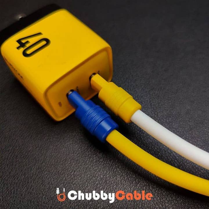 Chubbycable - Wholesale Charging cable - Color Block Chubby Power Bank Friendly Cable - More Colors42
