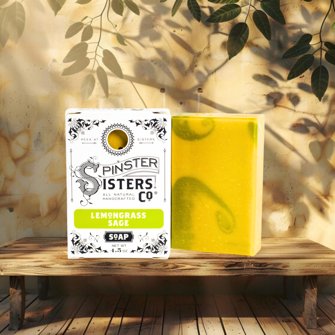 Spinster Sisters Co. / Old Salt Grooming Supply - Vendita all'ingrosso Saponette - Saponetta in Scatola: Idratazione Vegetale al Burro di Karité2