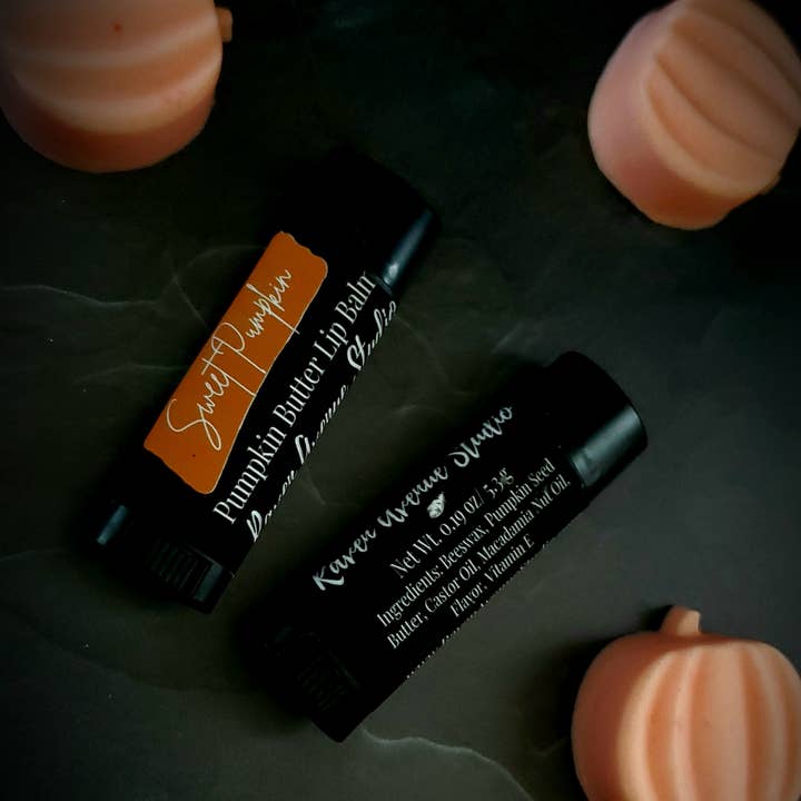 Raven Avenue Studio - Wholesale Lip Balm - Sweet Pumpkin Butter Lip Balm / Fall Lip Balm0