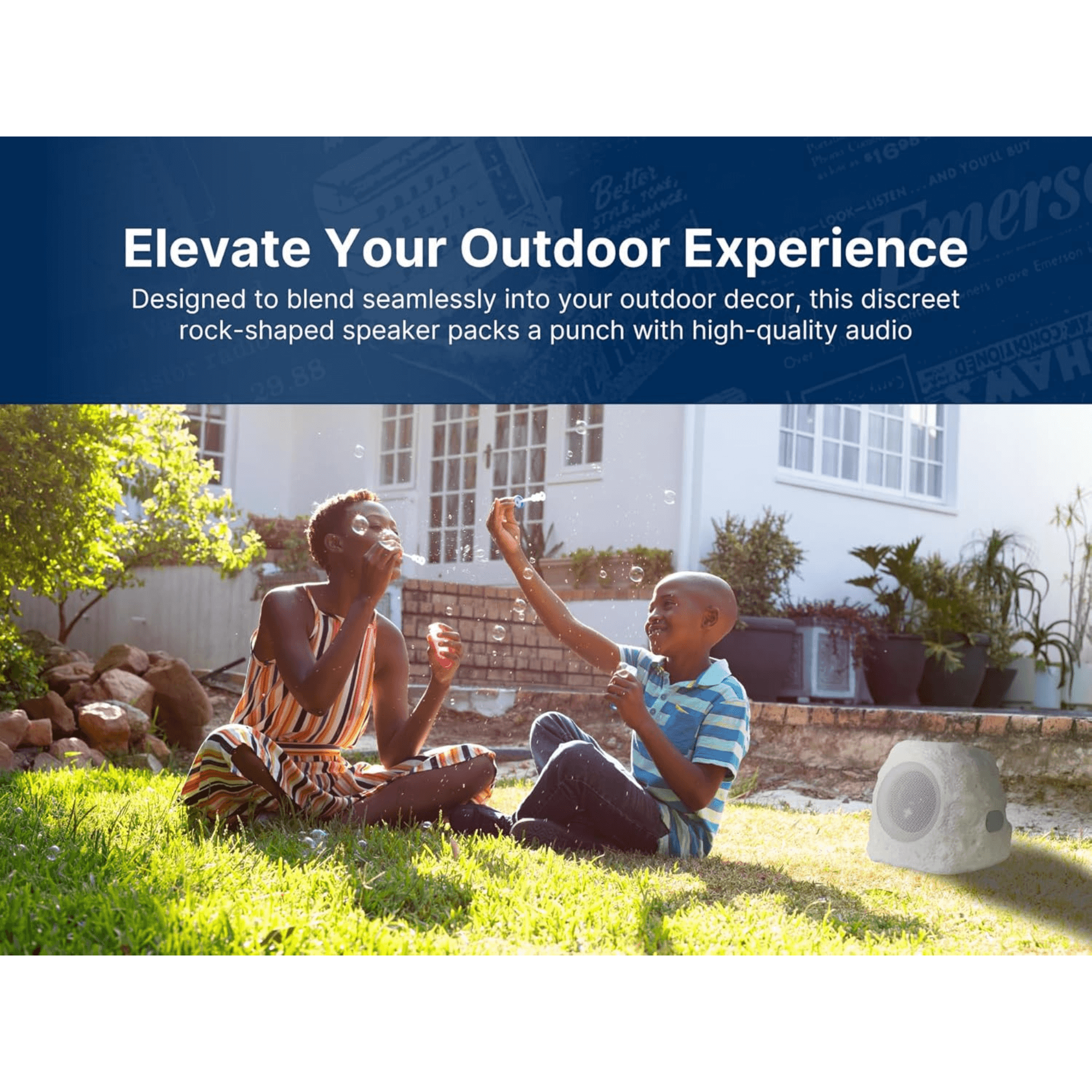 JupiterGear Home - Wholesale Speakers - Emerson Rock Party Solar Multicolor LED Bluetooth Speaker10