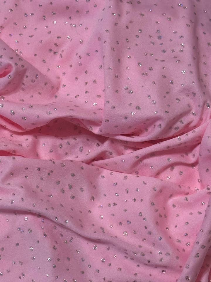 Powder Pink With Silver Sequins for wholesale by Show Skinz