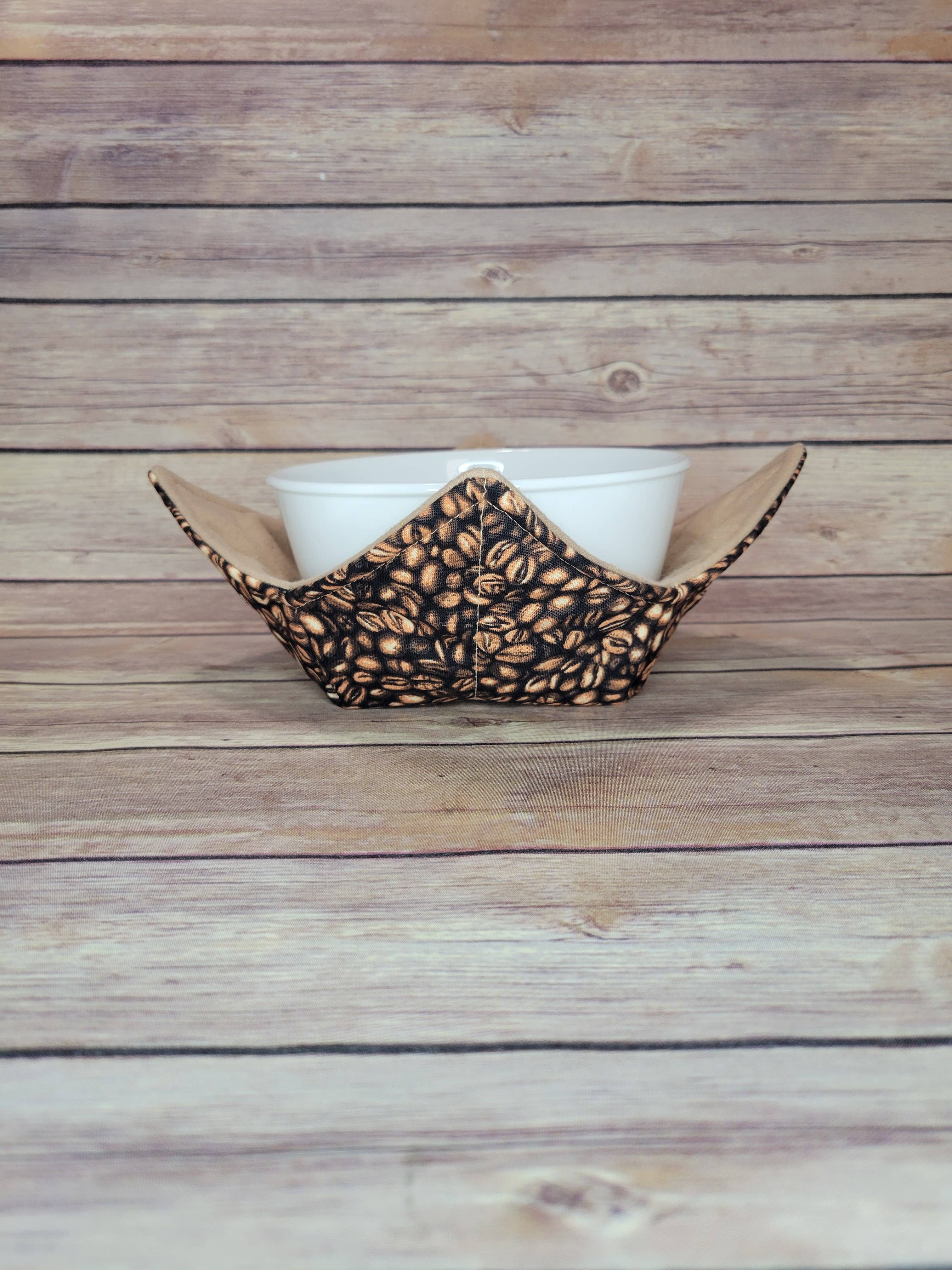 Burpie Bibs Boutique - Wholesale Oven Mitt/Pot Holder - Coffee Cups Bowl Cozy Hot Pad, Latte Cups Padded Bowl Holder8