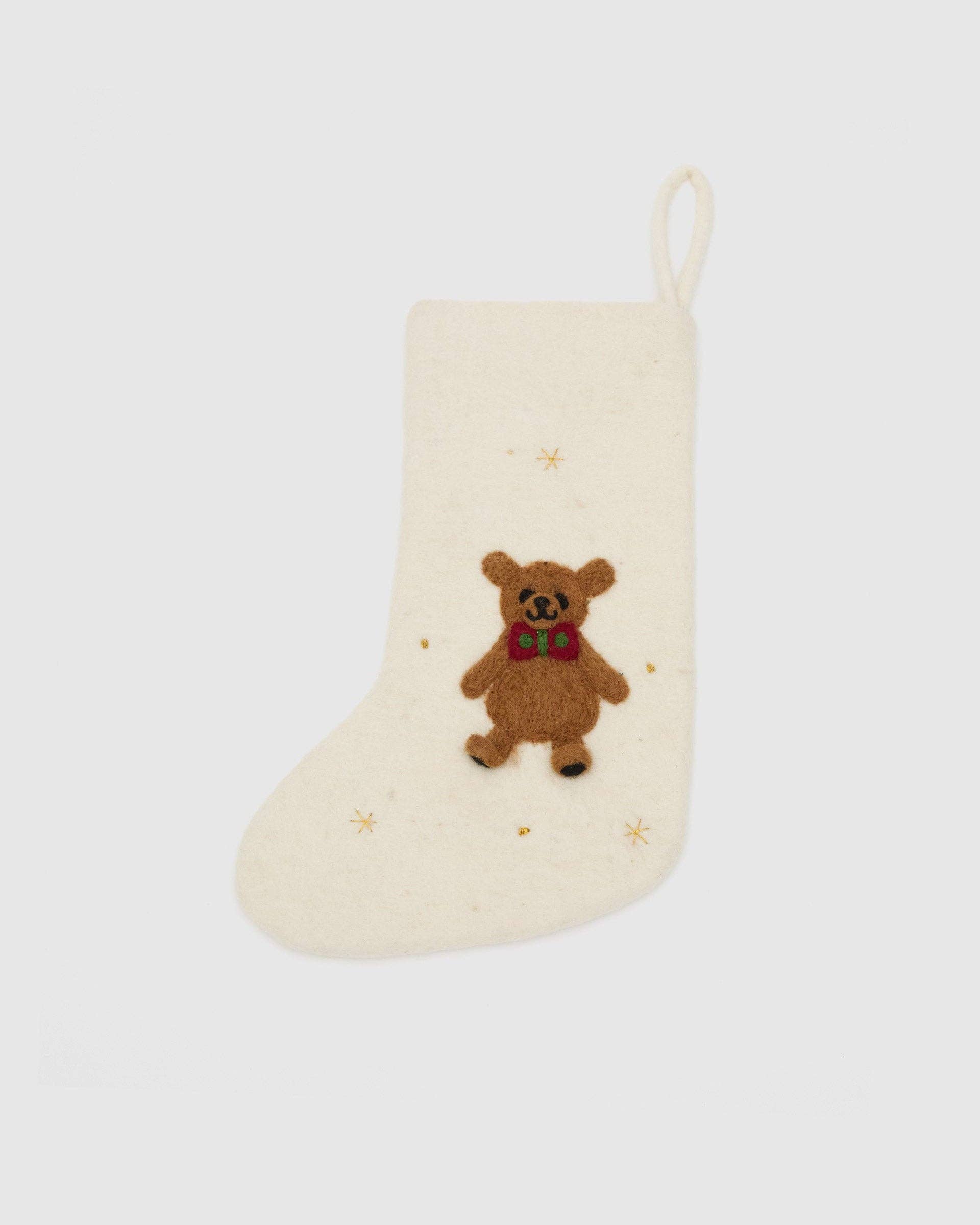 Philé - Wholesale Holiday Stocking - Christmas Stocking - Teddy Bear0