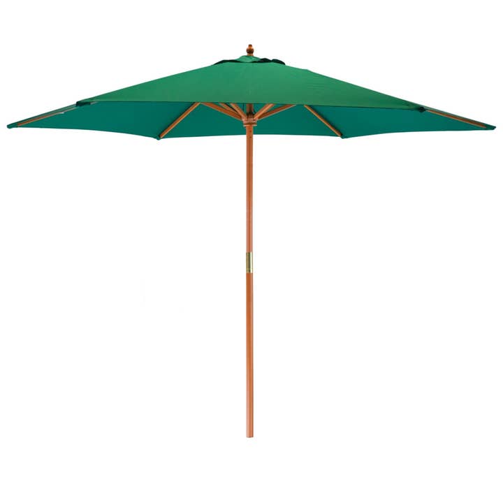 Harbour Housewares Garden Parasol - Wooden Frame for wholesale by Rinkit Ltd