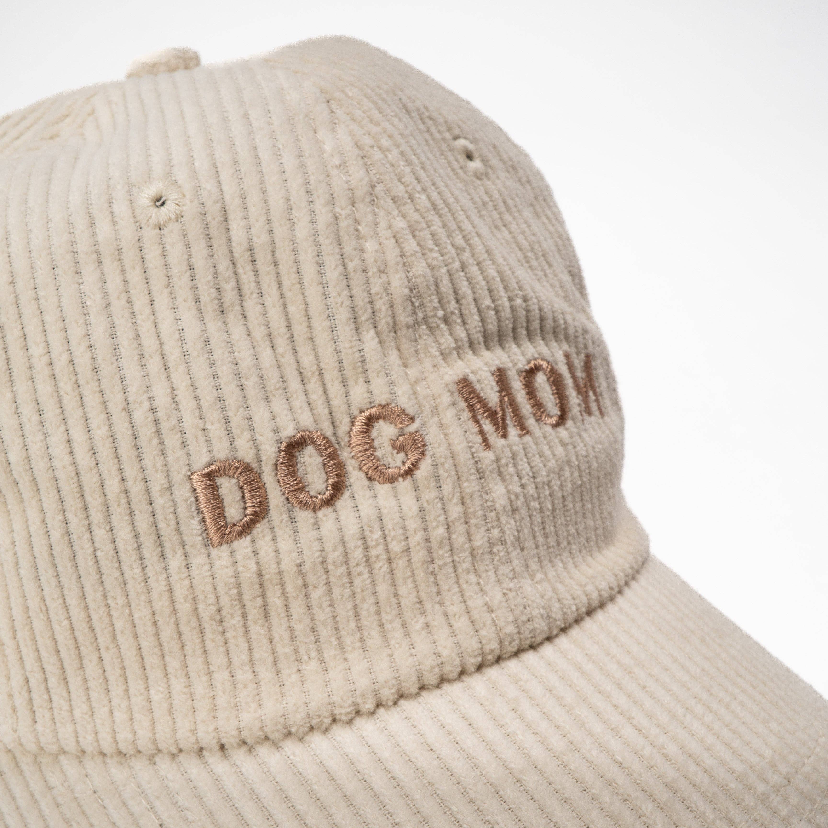 Lucy & Co. - Wholesale Baseball Cap - Women's - Corduroy Dog Mom Hat2