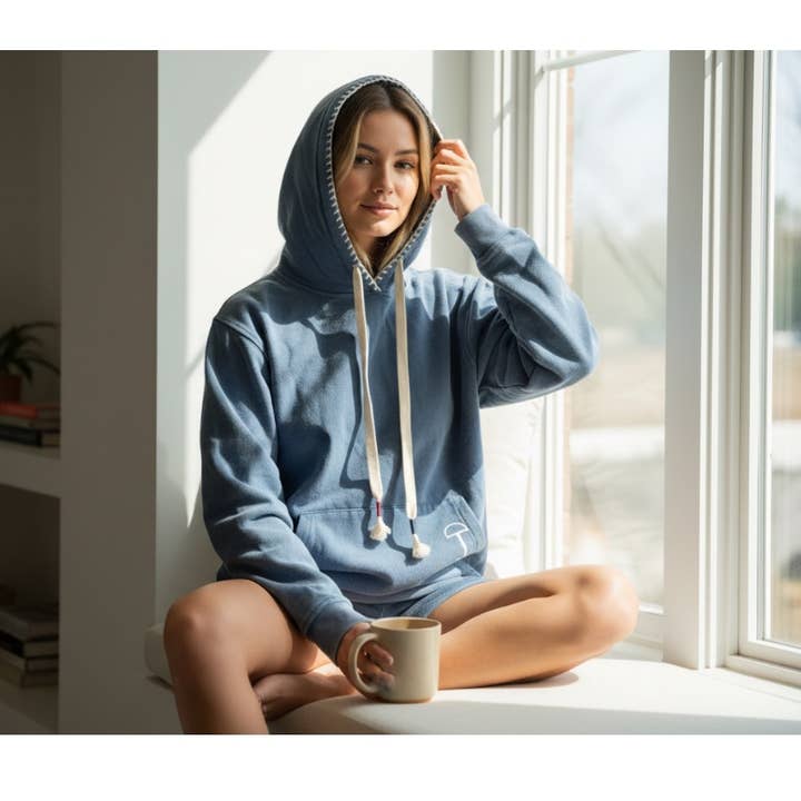 Damascus Bit Logo Hoodie Loungewear for wholesale by Equine & Design, LLC