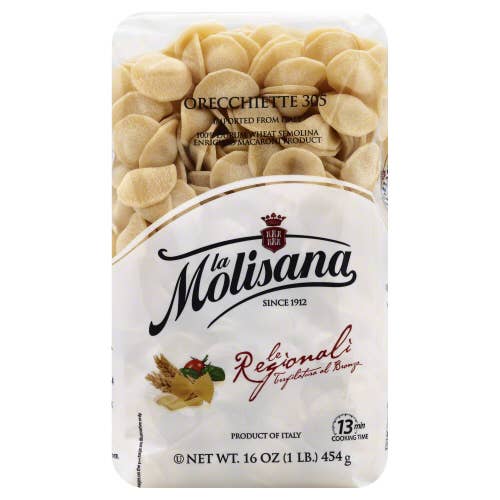 KeHE Distributors, LLC - Wholesale Pasta - La Molisana, Pasta Orechiette - 16 Ounce0