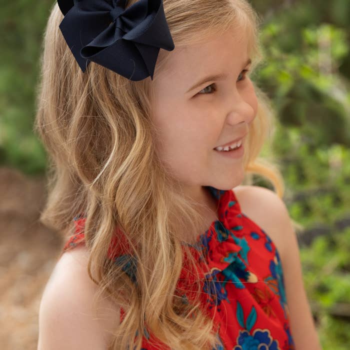 Bows Arts - Wholesale Hair Bow - Kids - Big (5 in.) Classic Grosgrain Bow by Color1