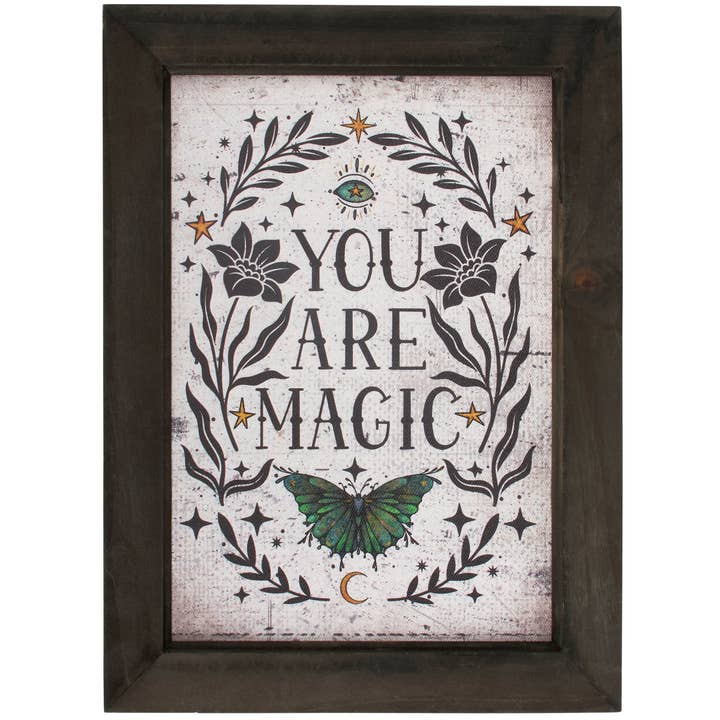 You Are Magic Framed Wall Art for wholesale by Primitives by Kathy