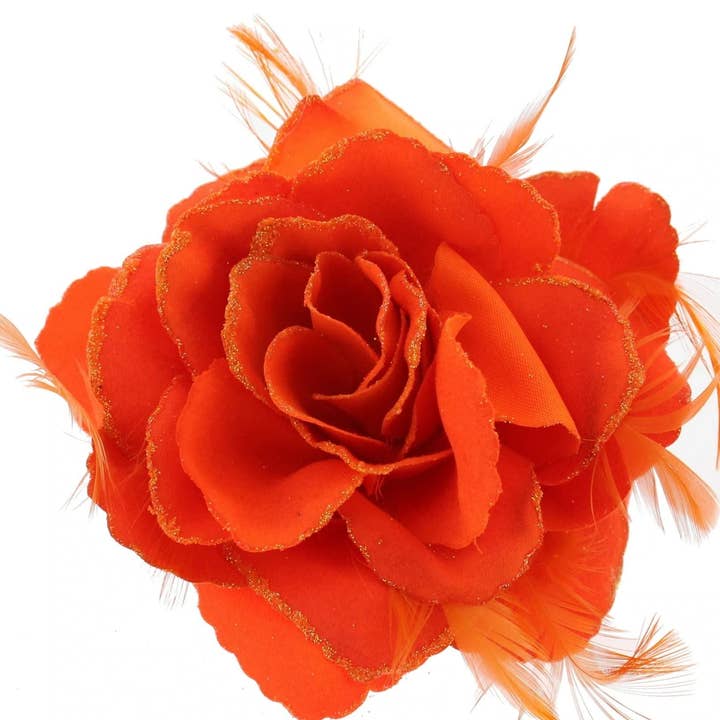 Topkids Accessories - Wholesale Fascinator Hat - Women's - Rose Flower Hair Clip Hairband Floral Corsage Fascinator Hair Band Aligator Beak Grip for Women & Girls Wedding Prom Party Special Occasion28