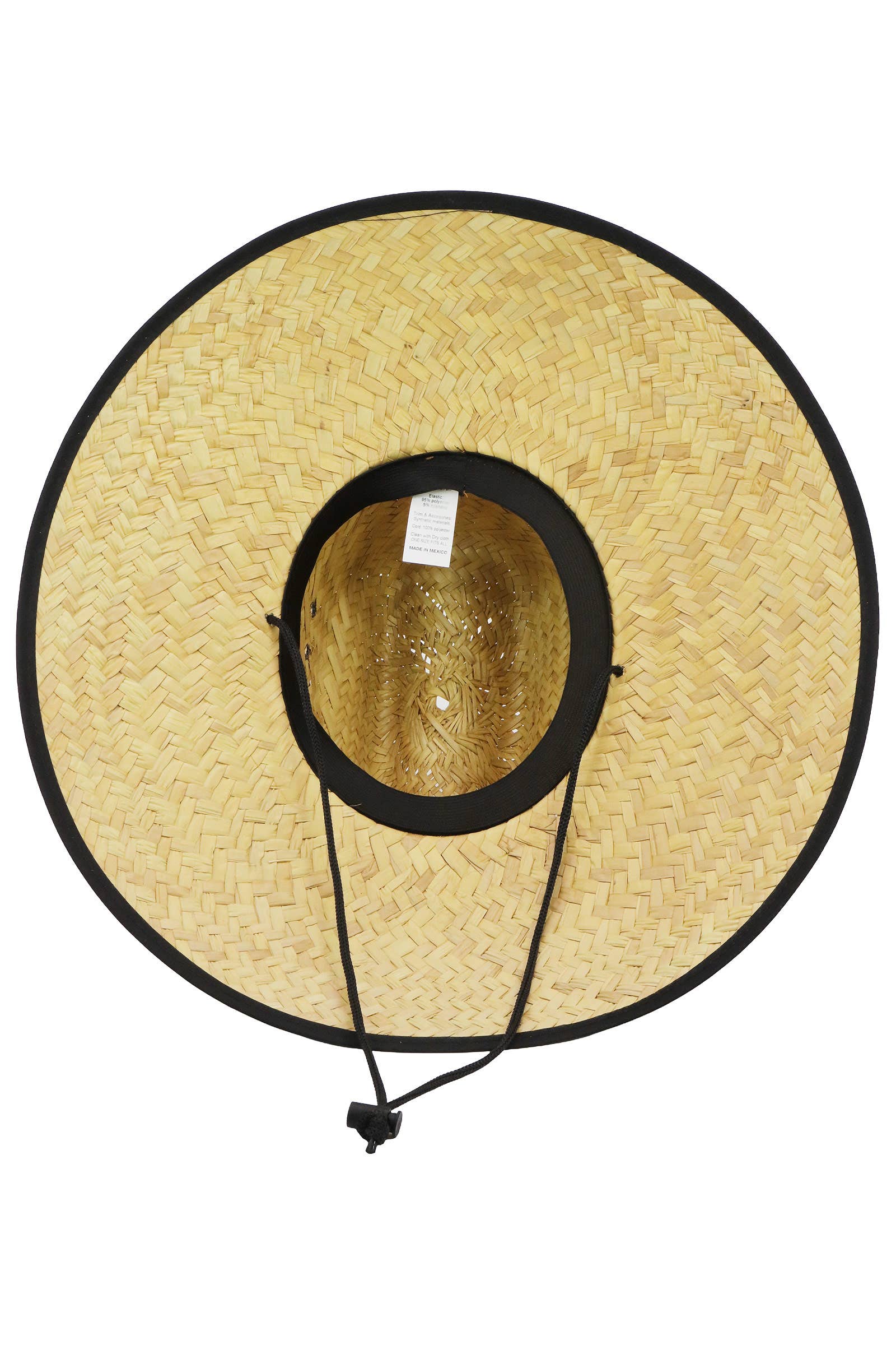 Cap Zone – Chapéu de palha – Unissexo por atacado – Chapéu de Palha de Salva-Vidas com Bandeira Americana com Ilhós3