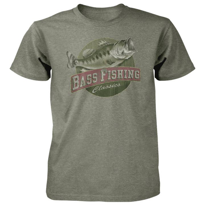 Bass Classics - Camiseta de Algodón de 4.5 oz para venta al por mayor de Old Country Outfitters