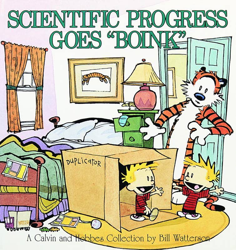 Simon & Schuster - Wholesale Humor - Scientific Progress Goes Boink by Bill Watterson0