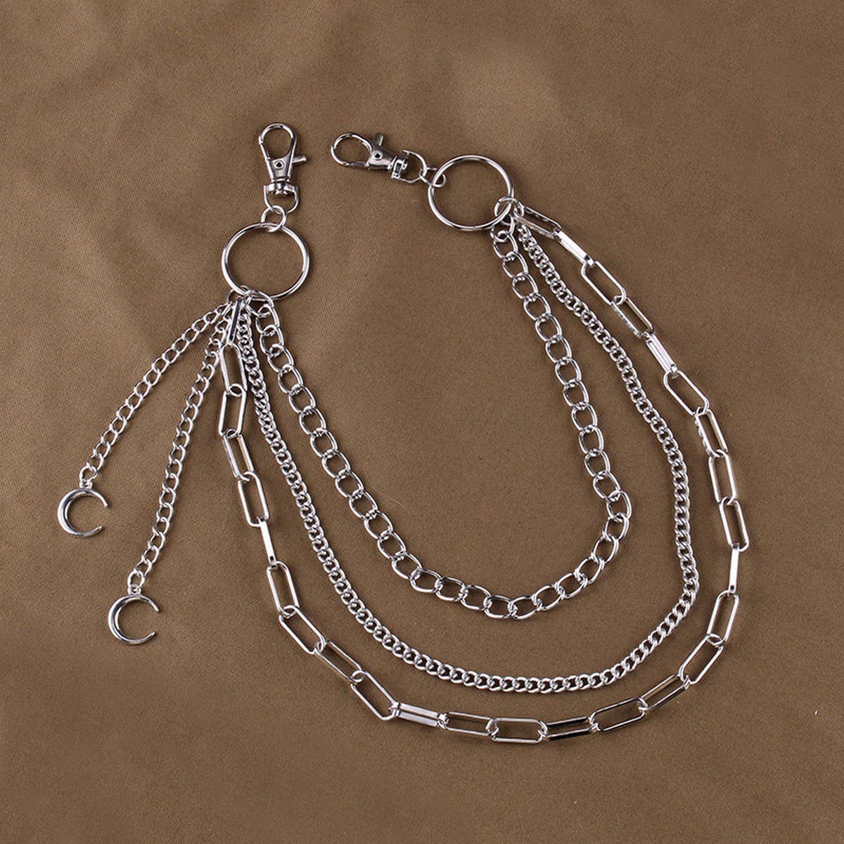 TYPE  HIP HOP ROCK STYLE MOON PENDANT PANTS CHAIN_CWMM0649 for wholesale on Faire4