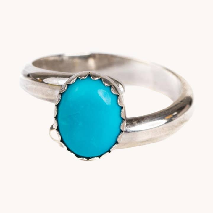 Radiante : Bague ajustable Dawn's Light pour la vente par T.Skies Jewelry
