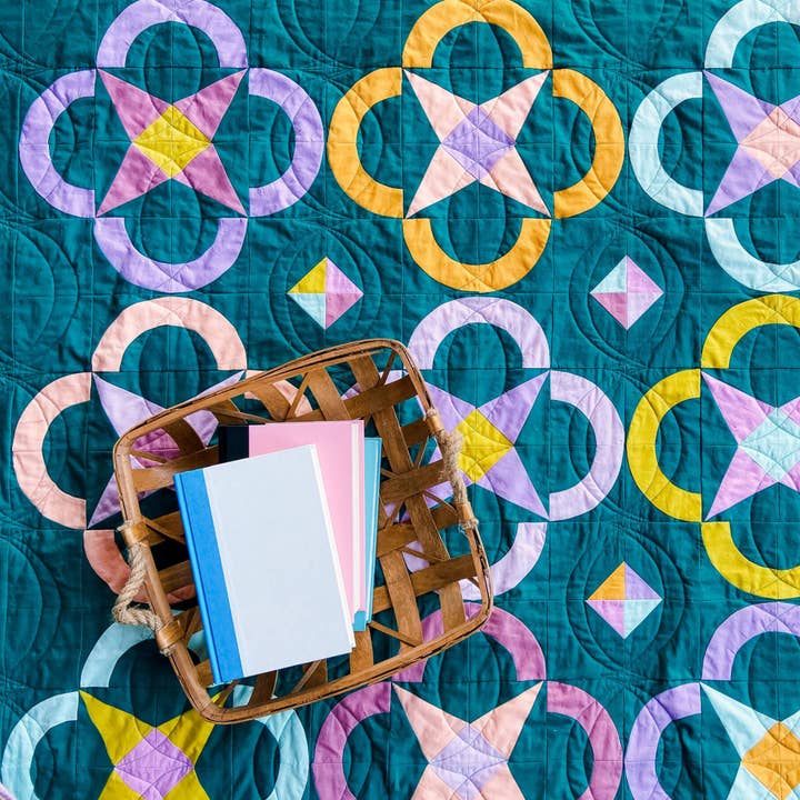 Megan Collins Quilt Design - Wholesale Craft Sewing Kit - Where Flowers Bloom Quilt Pattern3