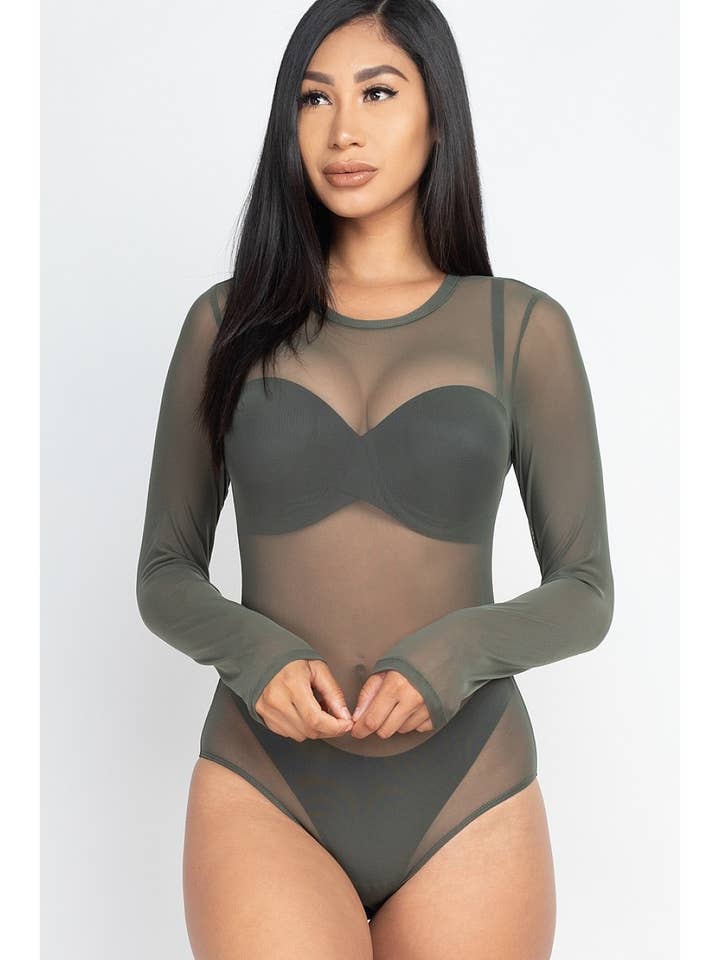 MESH SHEER LONG SLEEVES BODYSUIT and other Purchase Wholesale sheer bodysuit. Free Returns & Net 60 Terms on Faire trending on Faire.