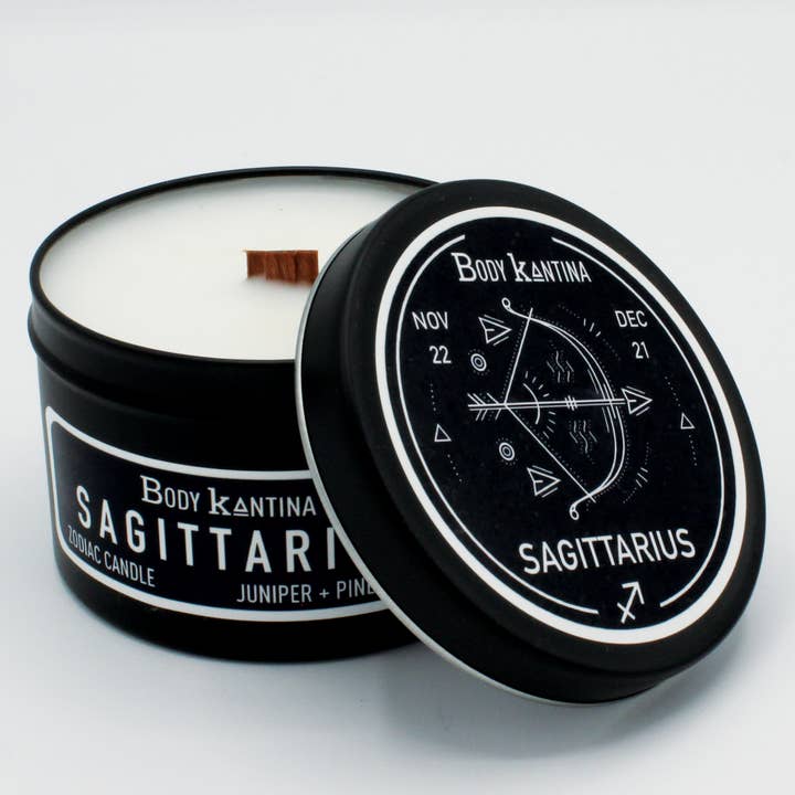 SAGITTARIUS ZODIAC CANDLE for wholesale by Body Kantina