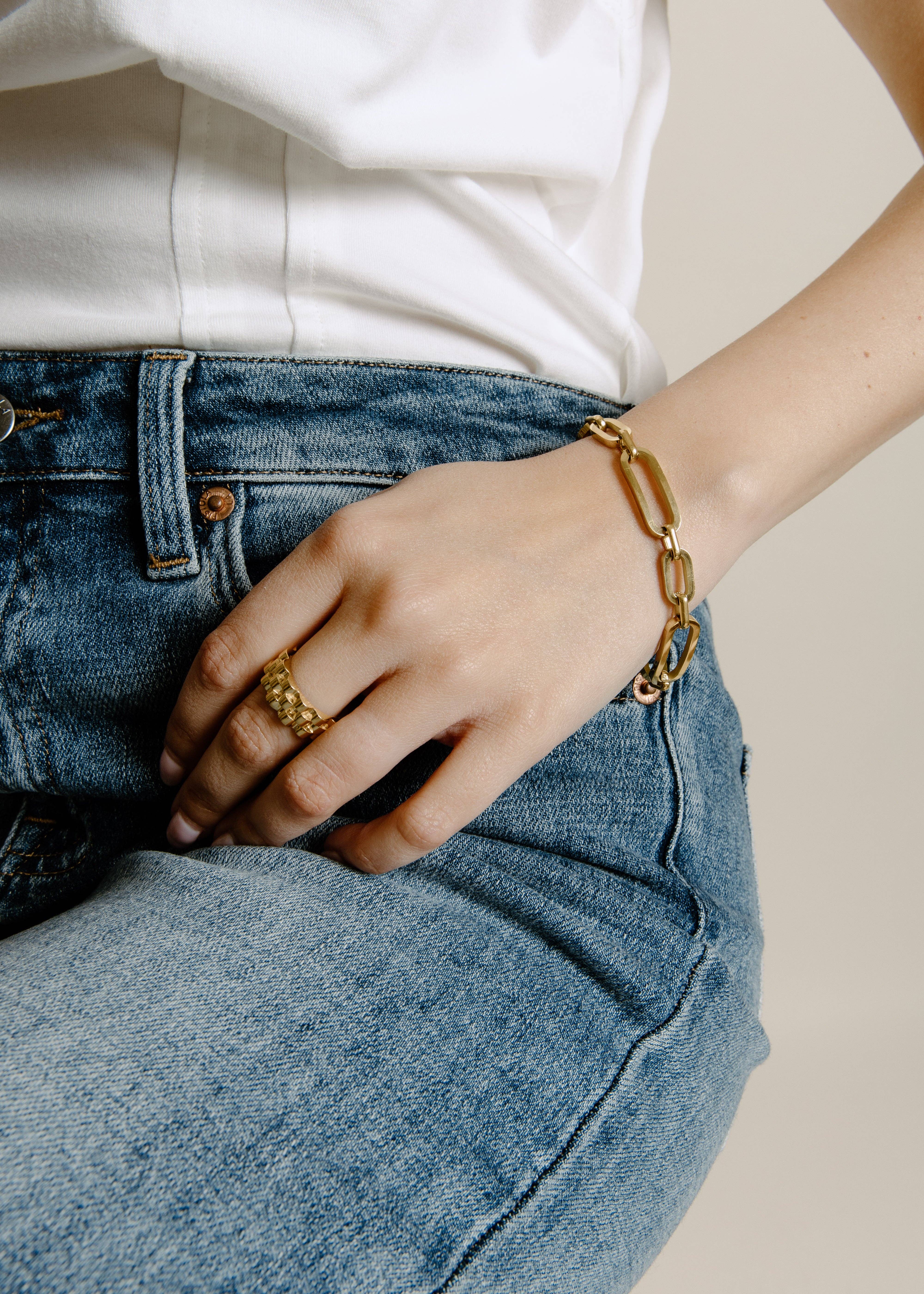 Gold Celia Bracelet for wholesale on Faire3